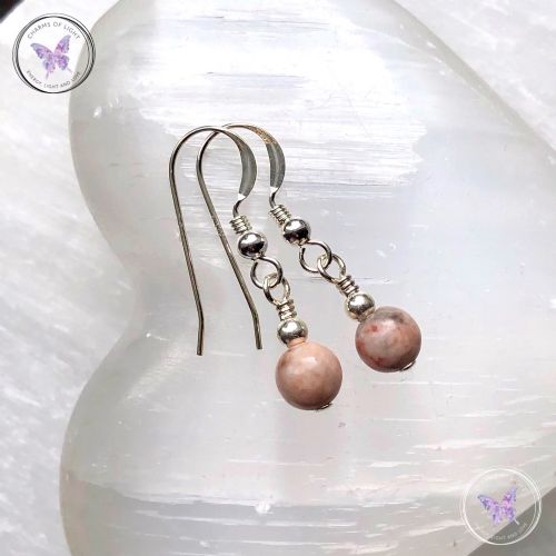 Classical Zebra Jasper Earrings